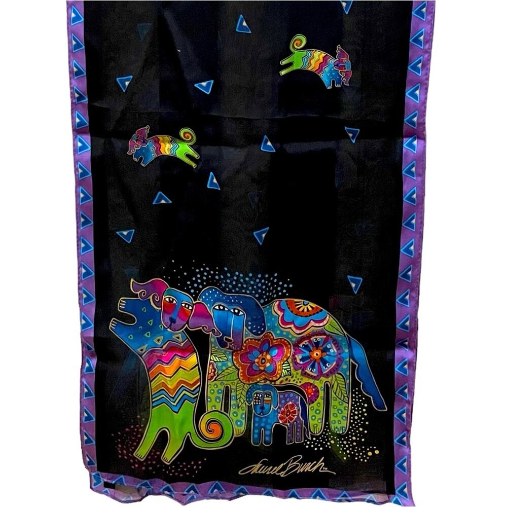 Colorful Animal Print Scarf